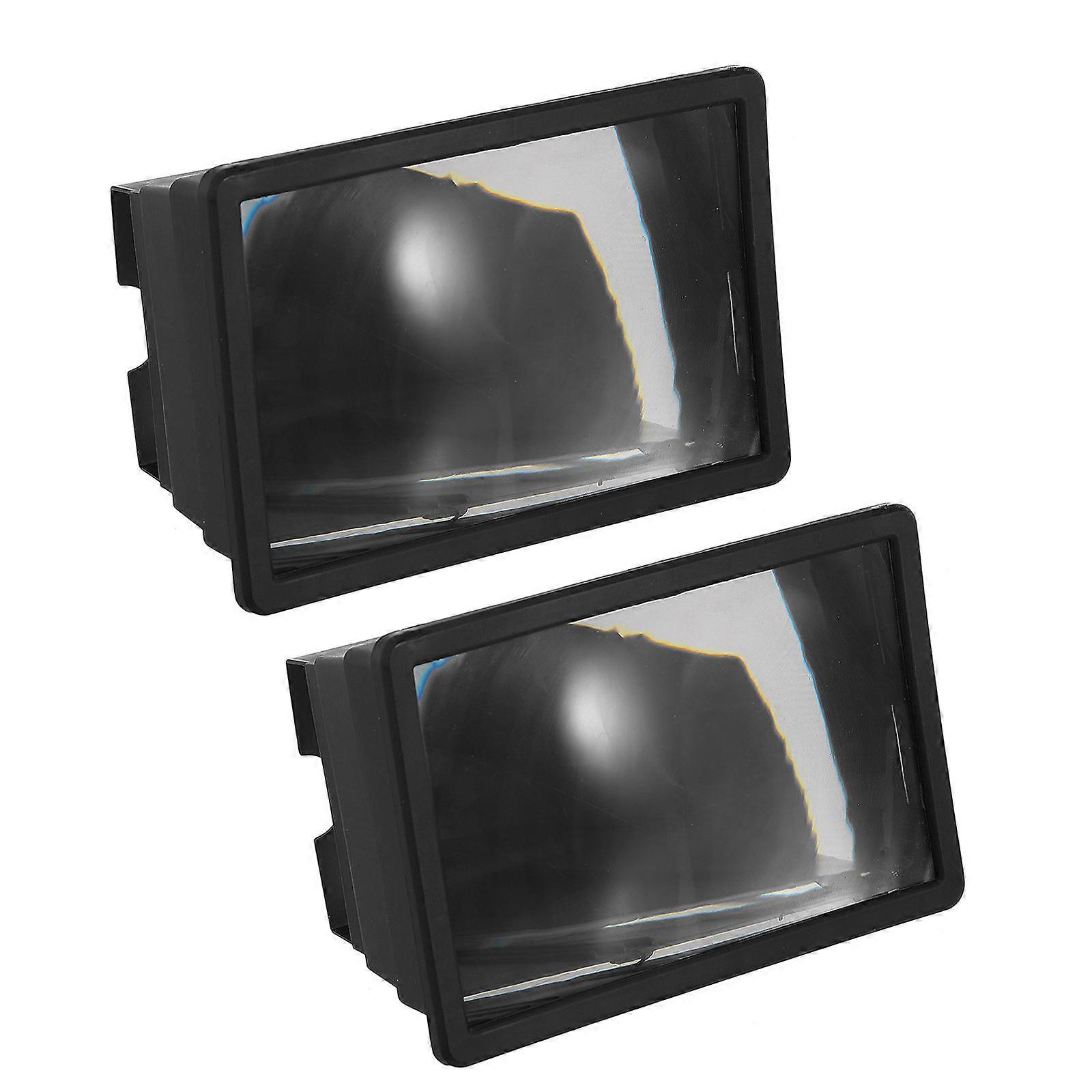 Mobile Phone Magnifier Smartphone Screen Enlarger For Leisure Time 7.07x4.72x1.57in Radiation Protection 2Pcs