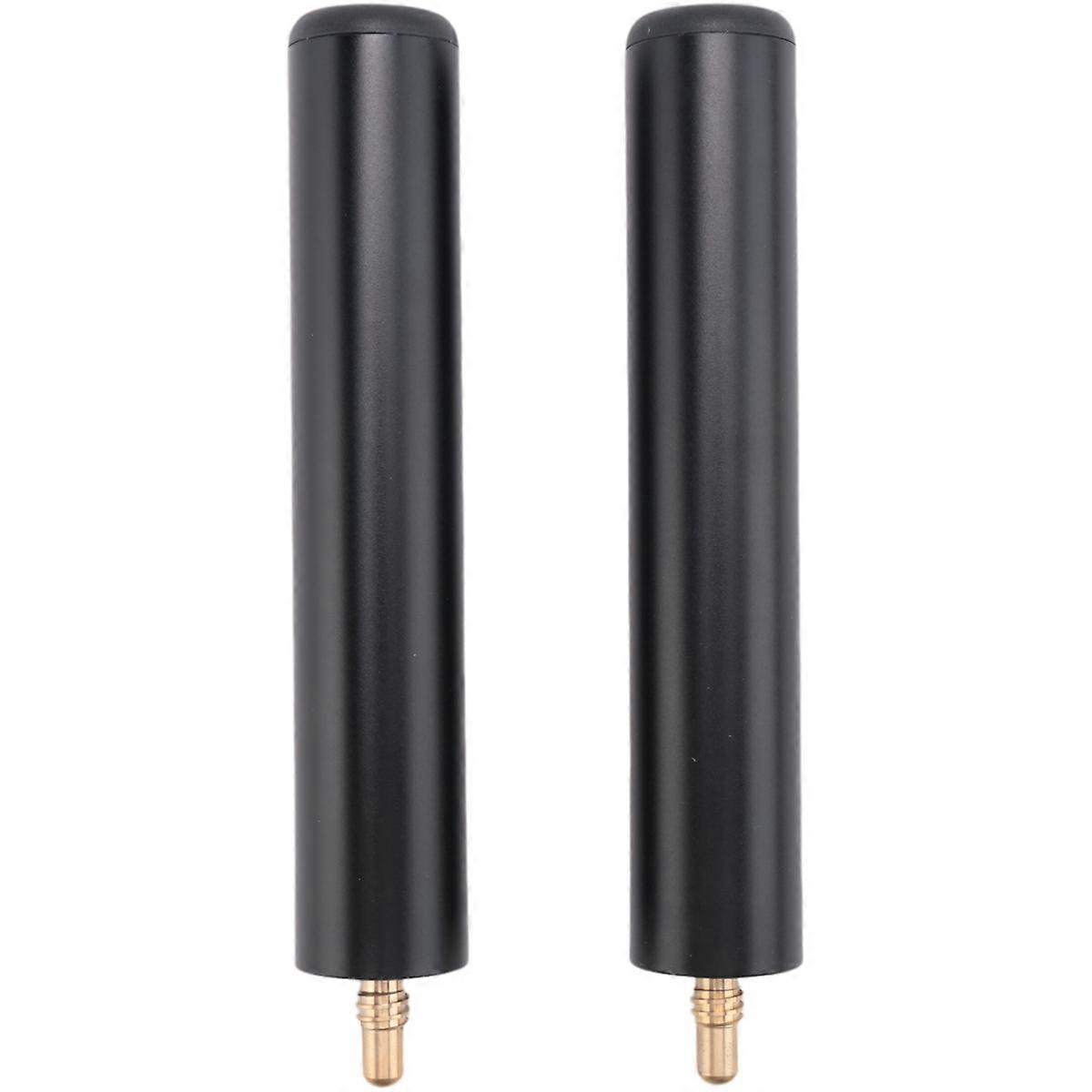 2PCS Cue Stick Extender 6inch Billiards Pool Cue Extension
