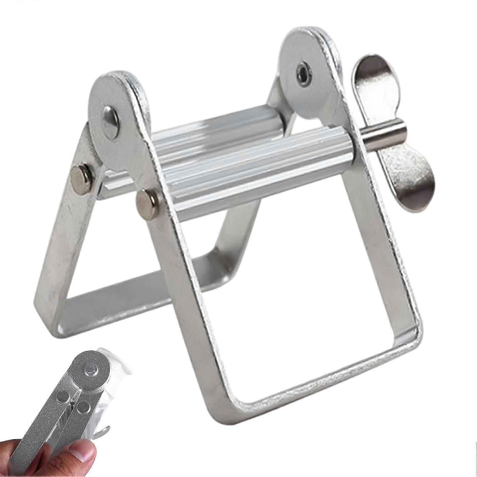 Toothpaste roller – Metal tube squeezer for compression creams, gels, and  Bathroom tool  Manual Speazer  Pilom for neck management