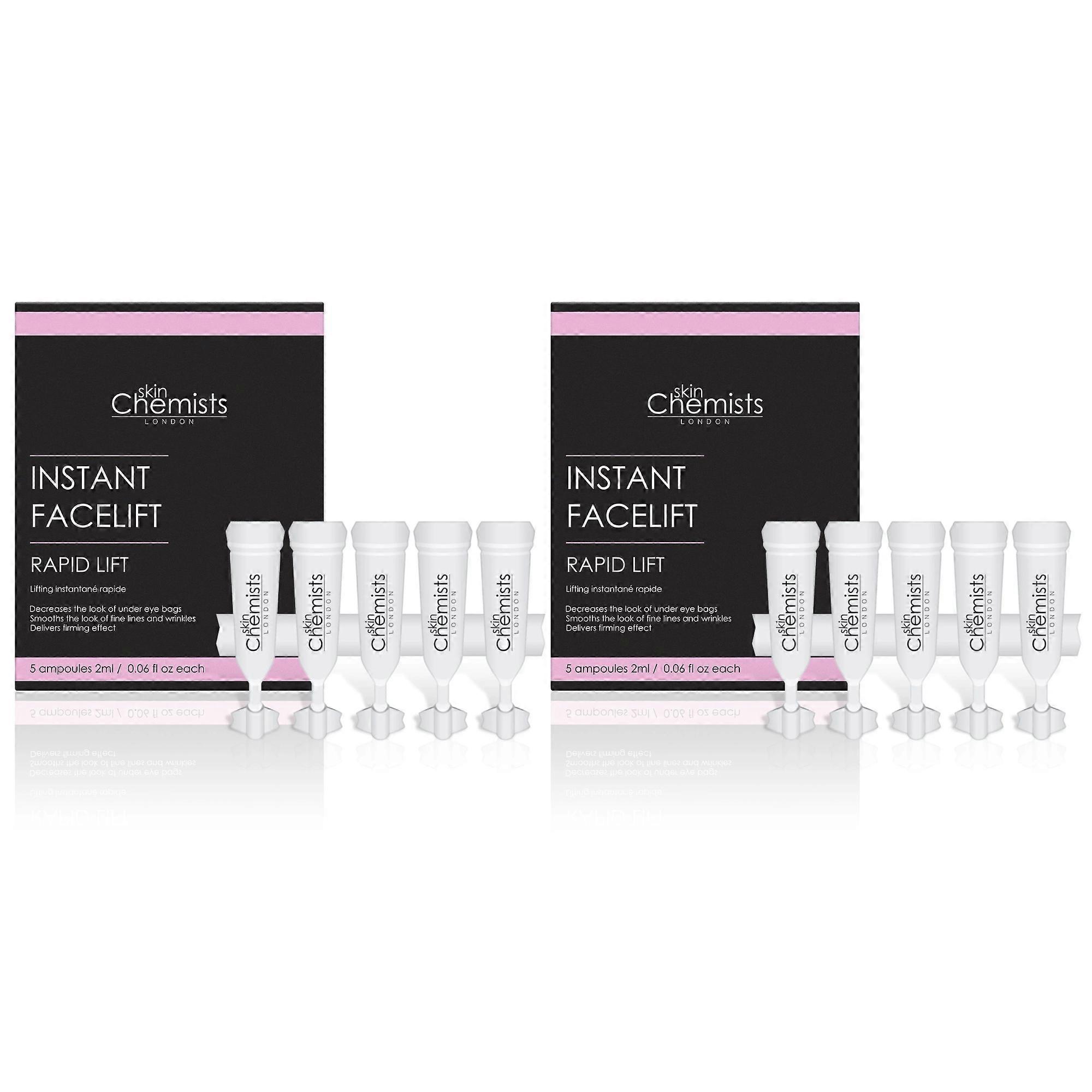 Skinchemists Advanced Facelift 5 X 2ml Twin Value Savings Pack