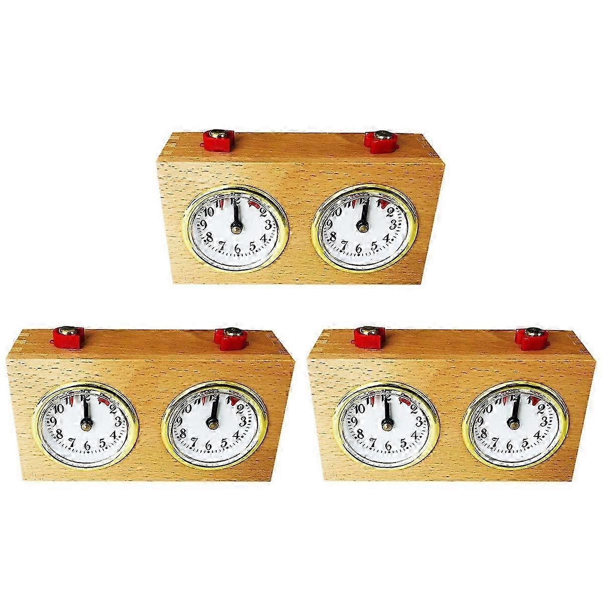 Wooden Chess Timer Tournament Competition Game Chess Clock