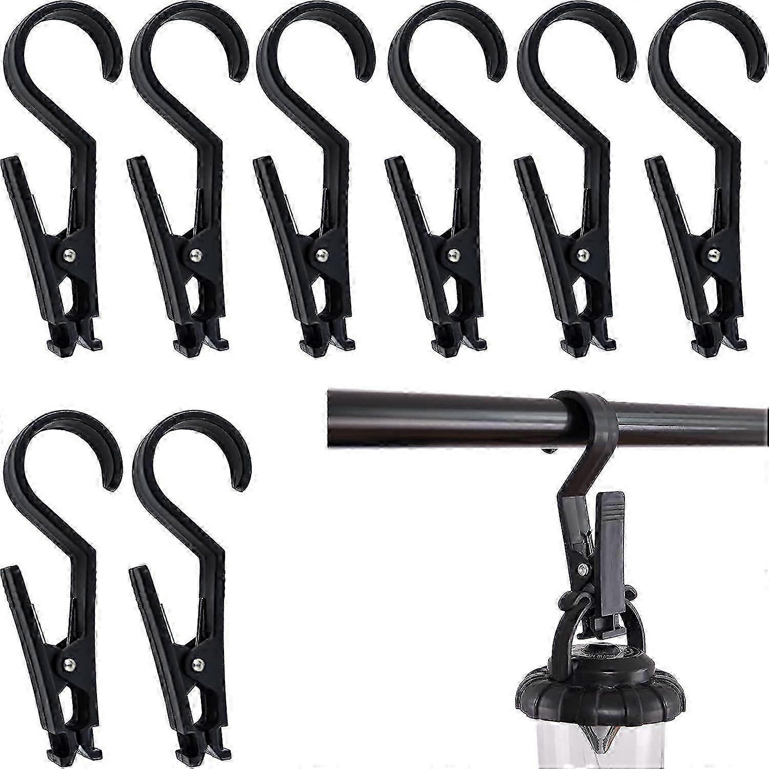 8 Pcs Tent Canopy Clip Hooks Multifunctional Tent Canopy Clip