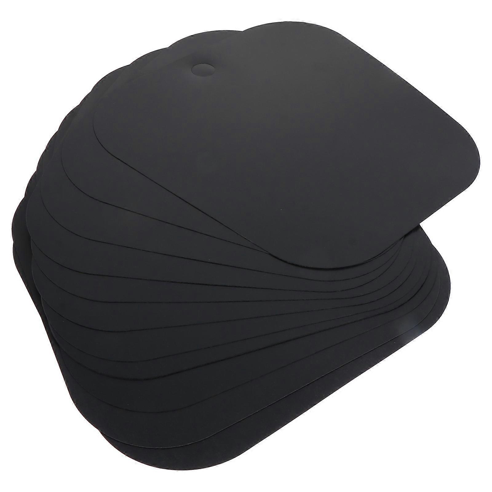 Boot Shoe Tree Practical PVC Shoes Supports Supporters for Expanding Home Use Black 12Pcs