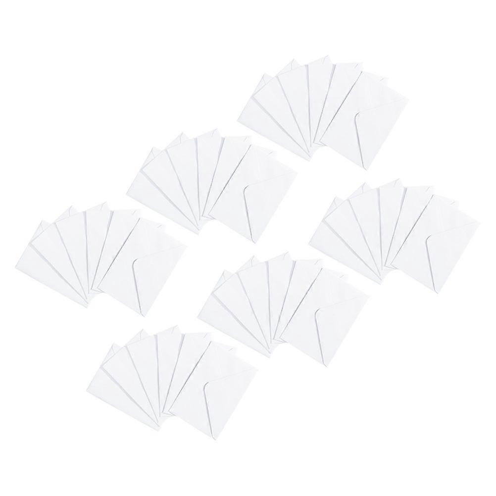 Security Envelopes White Envelopes for Cards Photos Letters Party Invitations B6 15.70X10.60X0.10CM Storing Sealing 50Pcs
