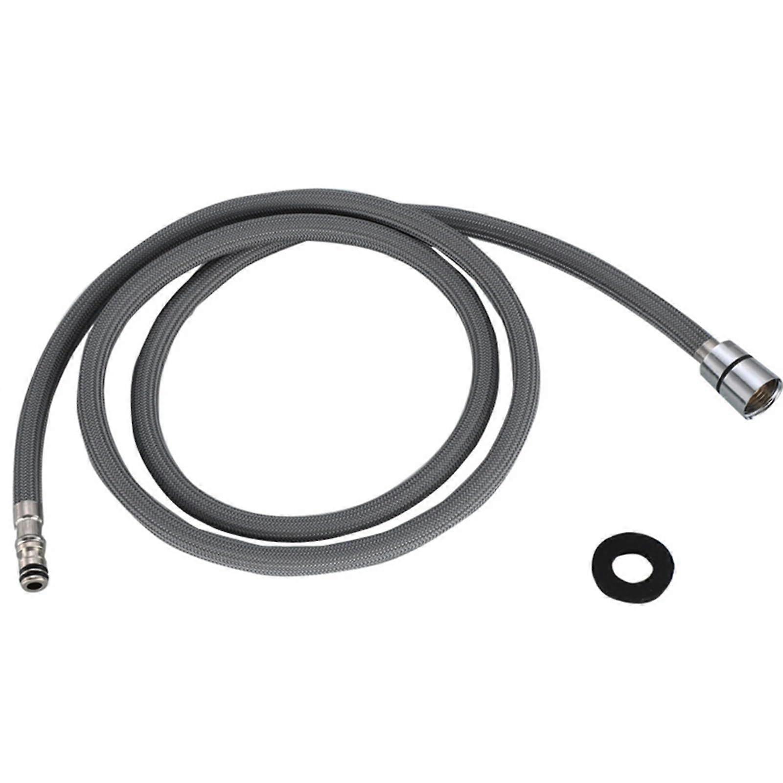 59inch Nylon Braided Flexible Shower Hose for Pull Out and Pull Down Kitchen Faucet, Sink, Hose Attachment, Shower Hose Accessories
