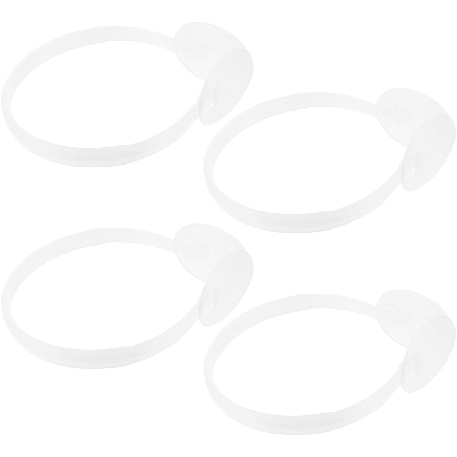 4pcs Winter Earmuff Frame Shelf DIY Ear Muff Holder Rack Plastic Earmuff Frame Accessories Stable Ear Support