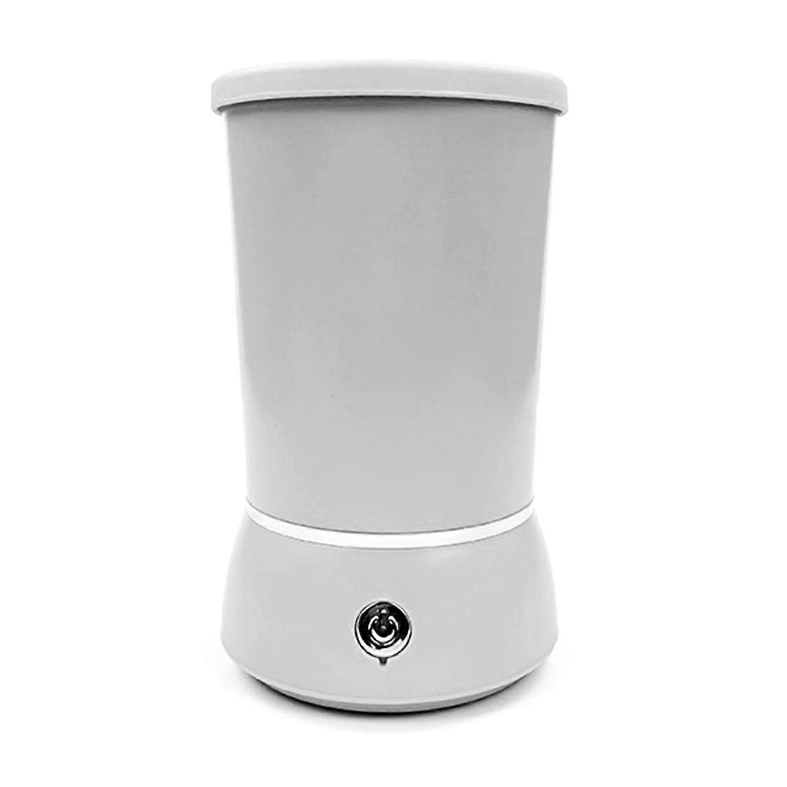 電気ペット足クリーナーポータブル自動足洗濯機充電式バッテリーソフトブラシ小型犬用ポストウォーキングホワイト