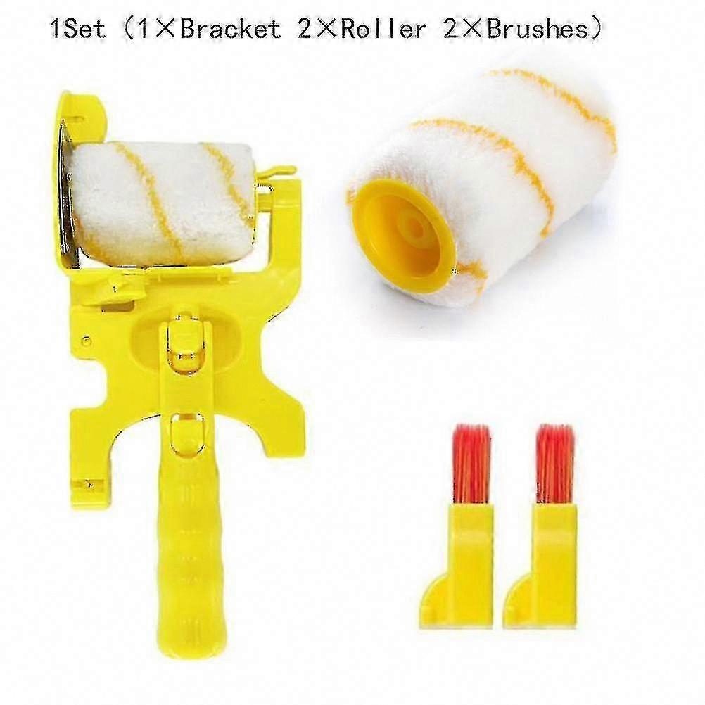 Multifunctional Paint Edger Roller Brush for Walls & Ceilings - Safe & Easy Cutting Tool