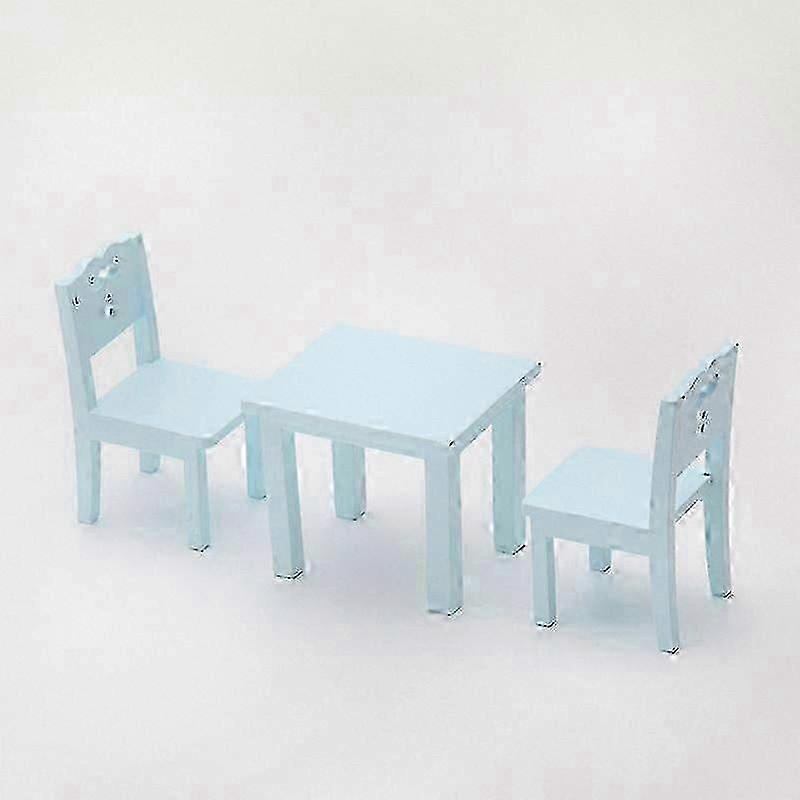 3-osainen lasten pöytä- ja tuolisarja - Lasten huonekalut leikkihuoneeseen, oppimiseen ja leikkiin