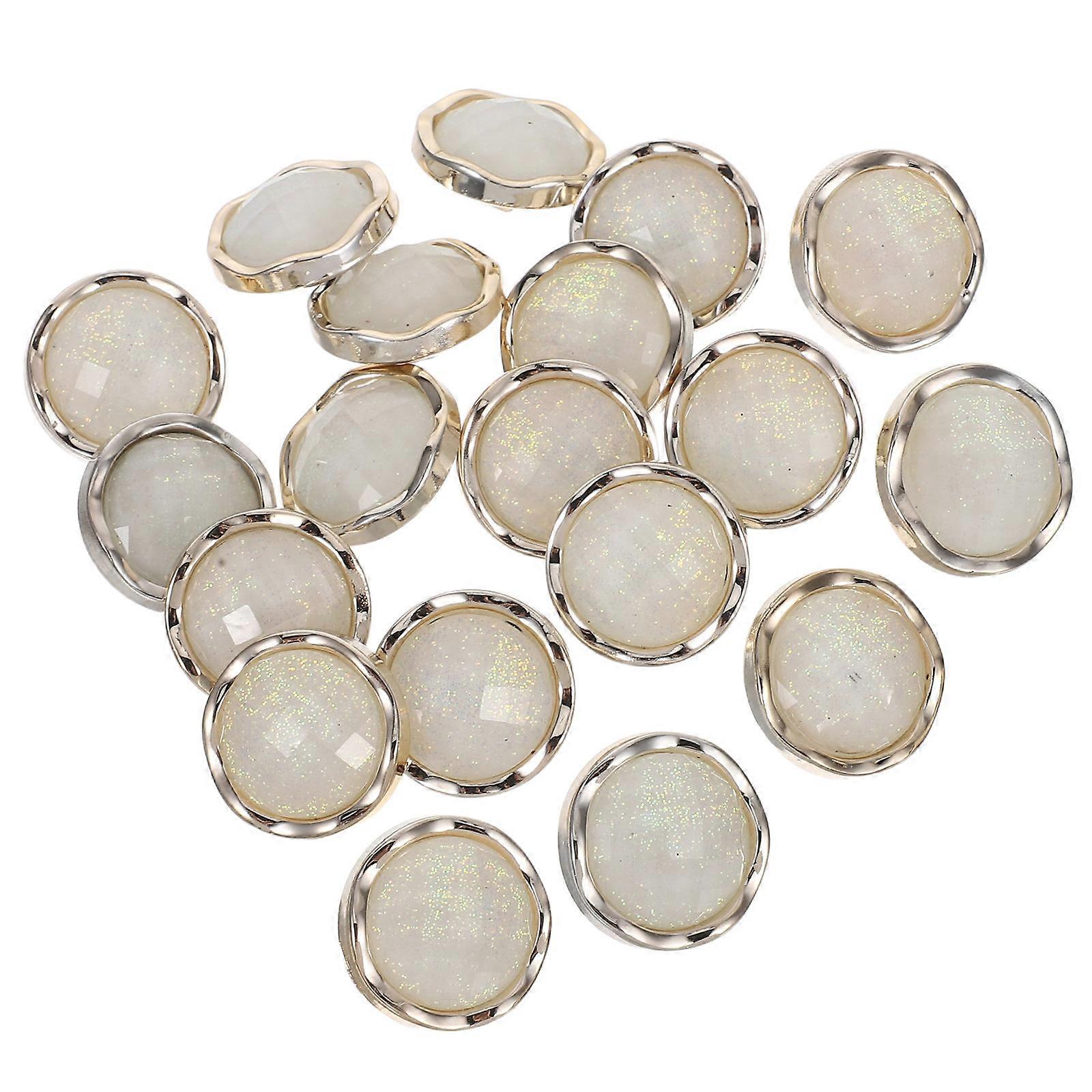 Here's a polished and professional product description for your **20pcs Round Resin Buttons**:
### 20pcs Round Resin Buttons for Sewing & Crafts
