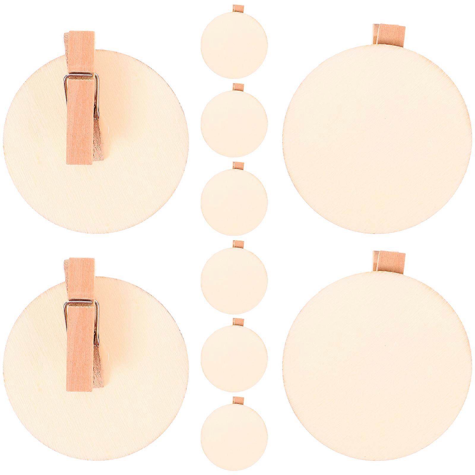 Sign Holder Clamp Mini Chalkboards Sign Clip Wood Craft Clips For Diy Projects Photos And 20Pcs