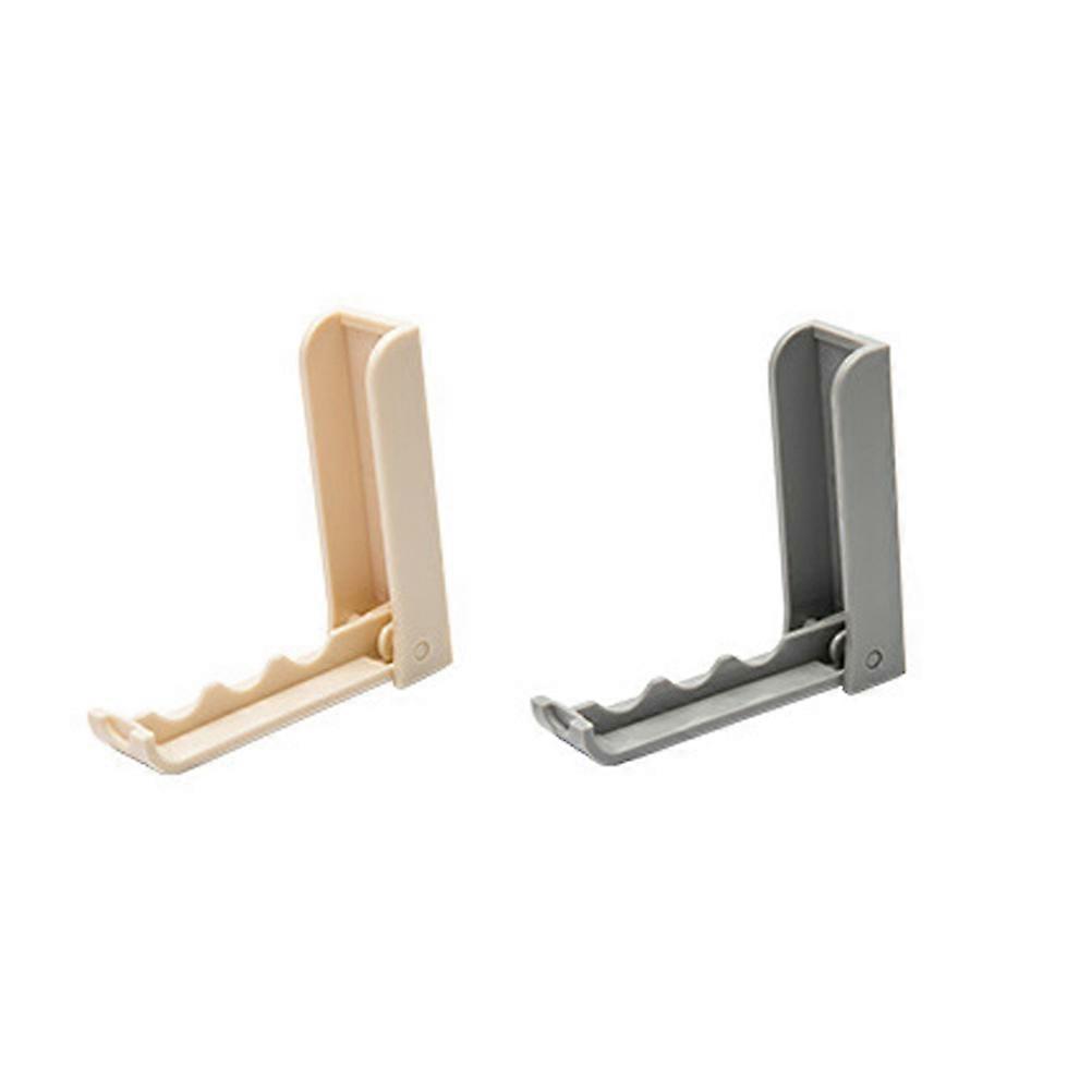 Curve Shaped Over The Door Hooks Abs Material For Homeowners Renters In Bedrooms Closets 2Pack