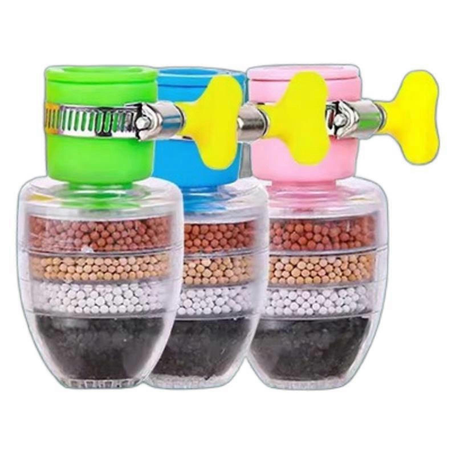 Faucet Water Filter, 6-Layer Activated Carbon Cartridge, Kitchen Filter, Replacement Filter For Home And Bath Faucets