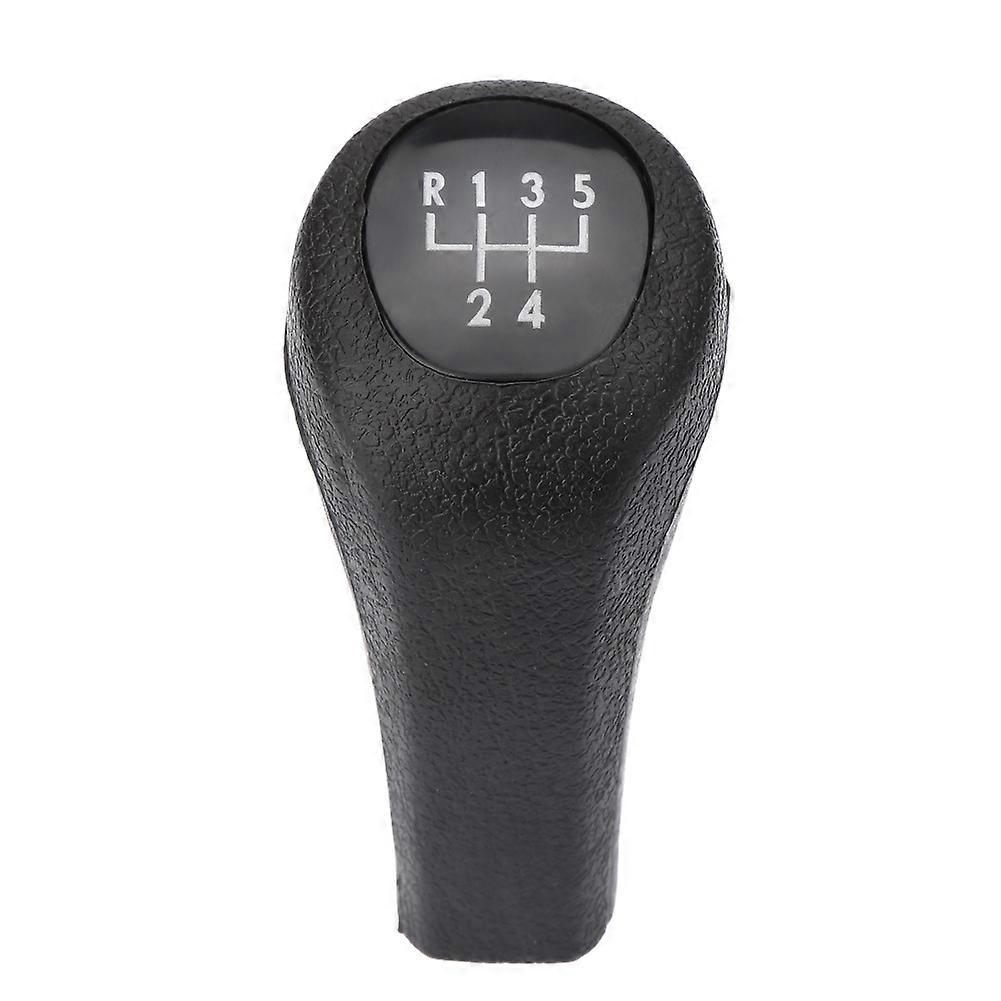 5 Speed Manual Gear Shift Knob Stick Head for BMW E30 E34 E36 E38 E39 E46 Black Replacement Accessory Durable