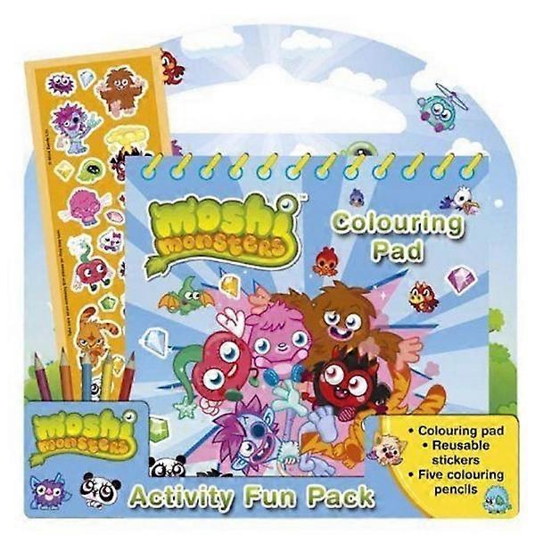 Moshi Monsters Character Activity Kit One Size Multicoloured Multicoloured One Size. Fun activity kit.