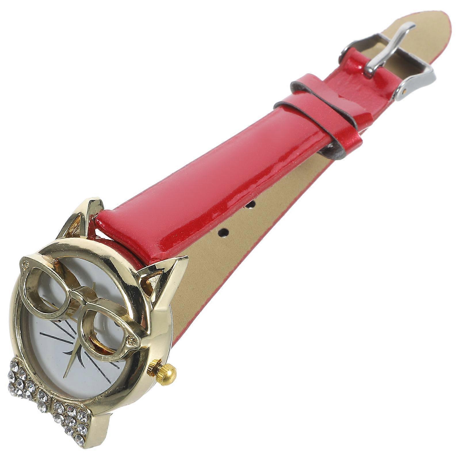 Here's a refined and engaging product description for your **Funny Cat Face Decor Watch**, perfect for marketing or e commerce platforms:
### 🐾