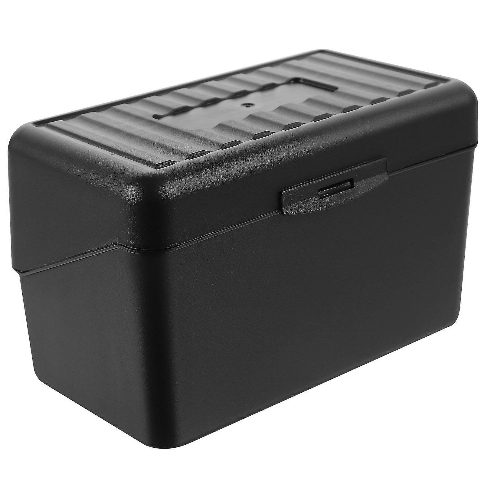 Plastic Business Card Storage Box For Business Negotiation At Reception Desk 1Pcs
