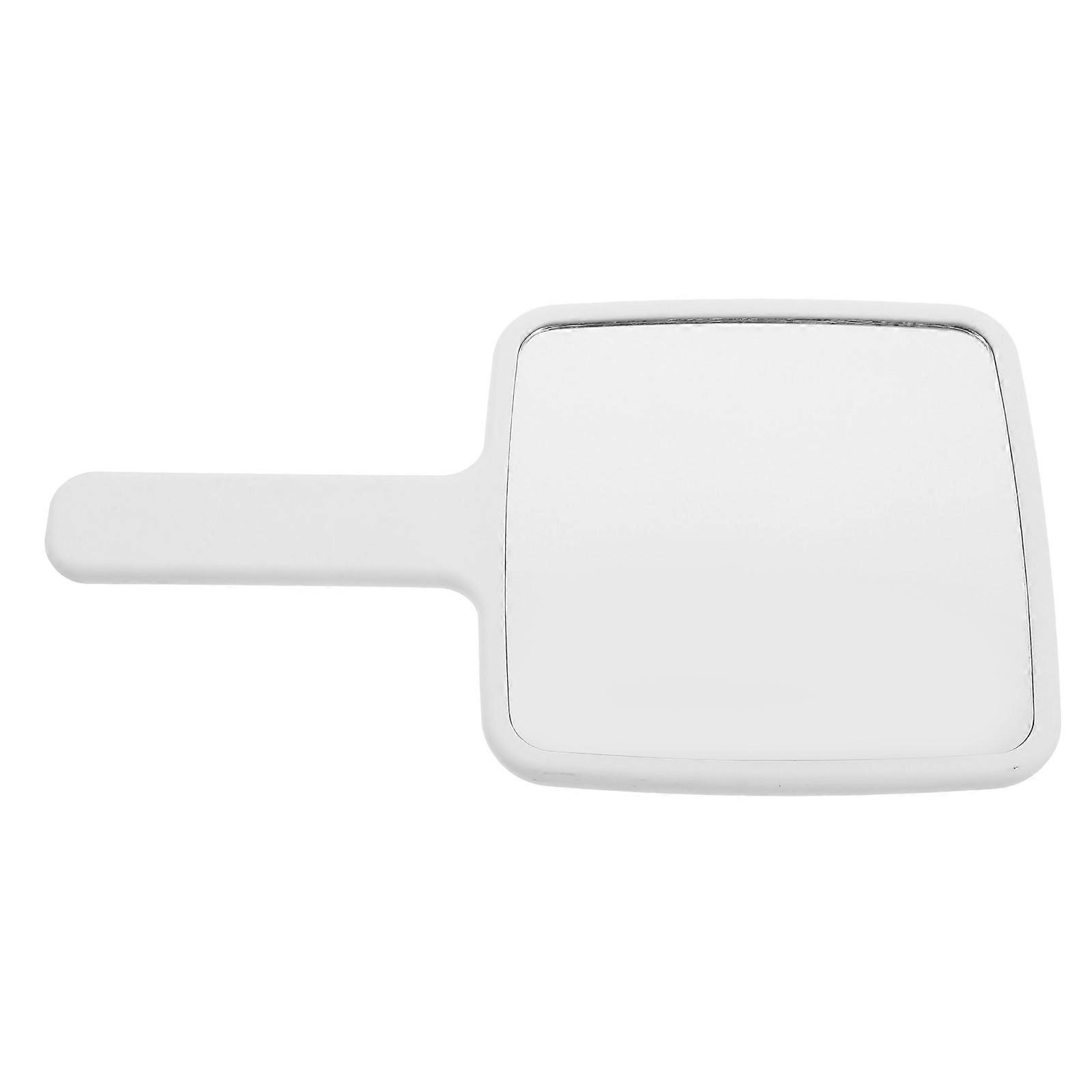 Hand Held Mirrors Square Beauty Needs For On-The-Go Use Durable 1Set