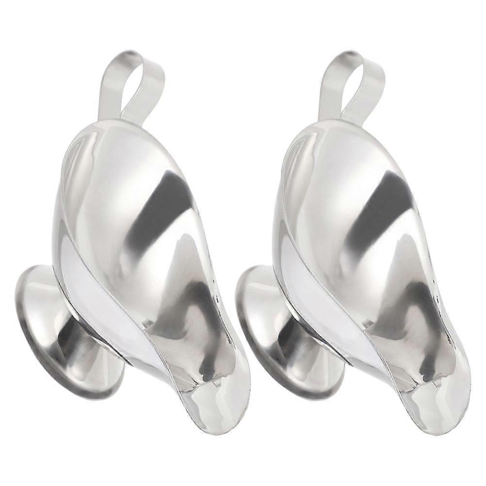 Sauce Jug Elegant Style Gravy Dispenser Family Meal Boat Shaped Spout Designed 5oz Serving Fruit Juice 2Pcs