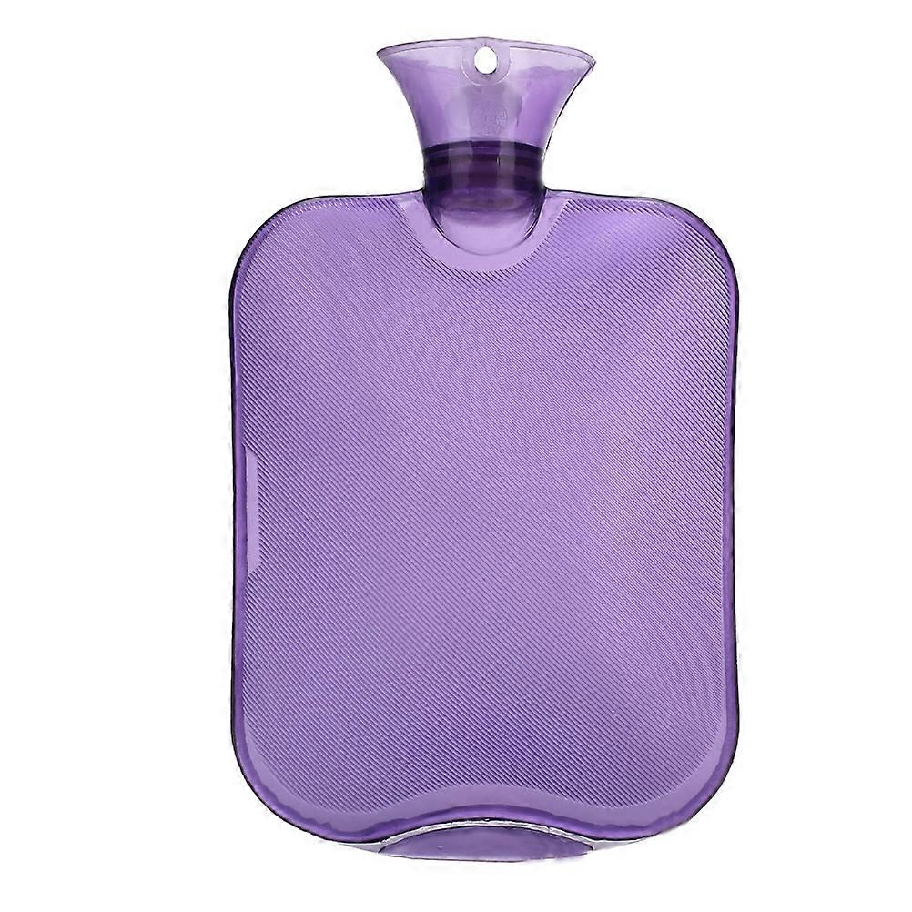 Purple PVC Hot Water Bag for Storage Durable Safe Wonderful Gift Retains Heat Time