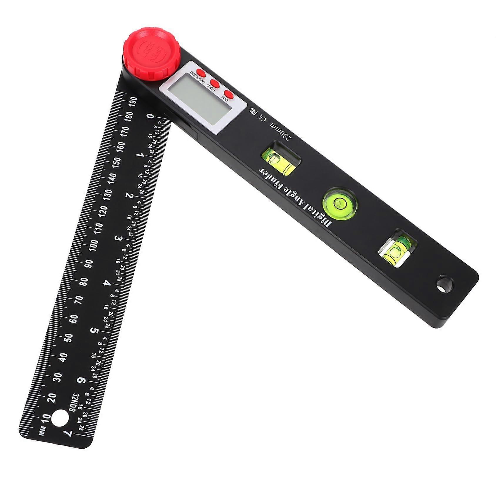 Digital Angle Finder Professional Goniometer for Precise Woodworking, Battery with Large LCD Display, Ergonomic Design, and Versatile Use