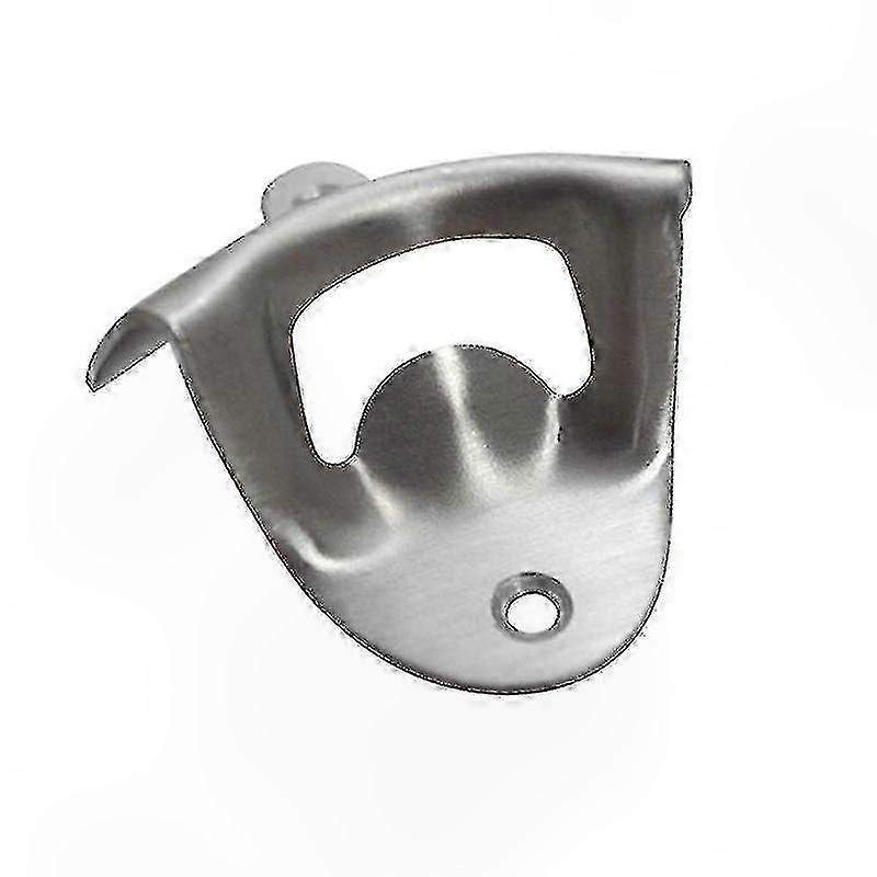 Wall Mounted Bottle Opener with Cap Catcher Magnetic Feature Easy Installation