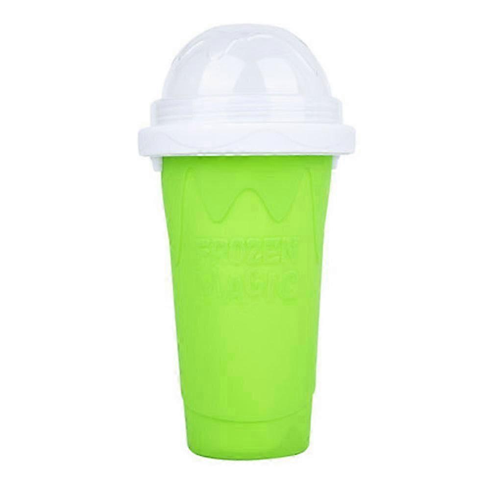 2025 Smoothies Cup Eco-friendly Double Layer Silicone Slushy Ice Cream Maker For Home