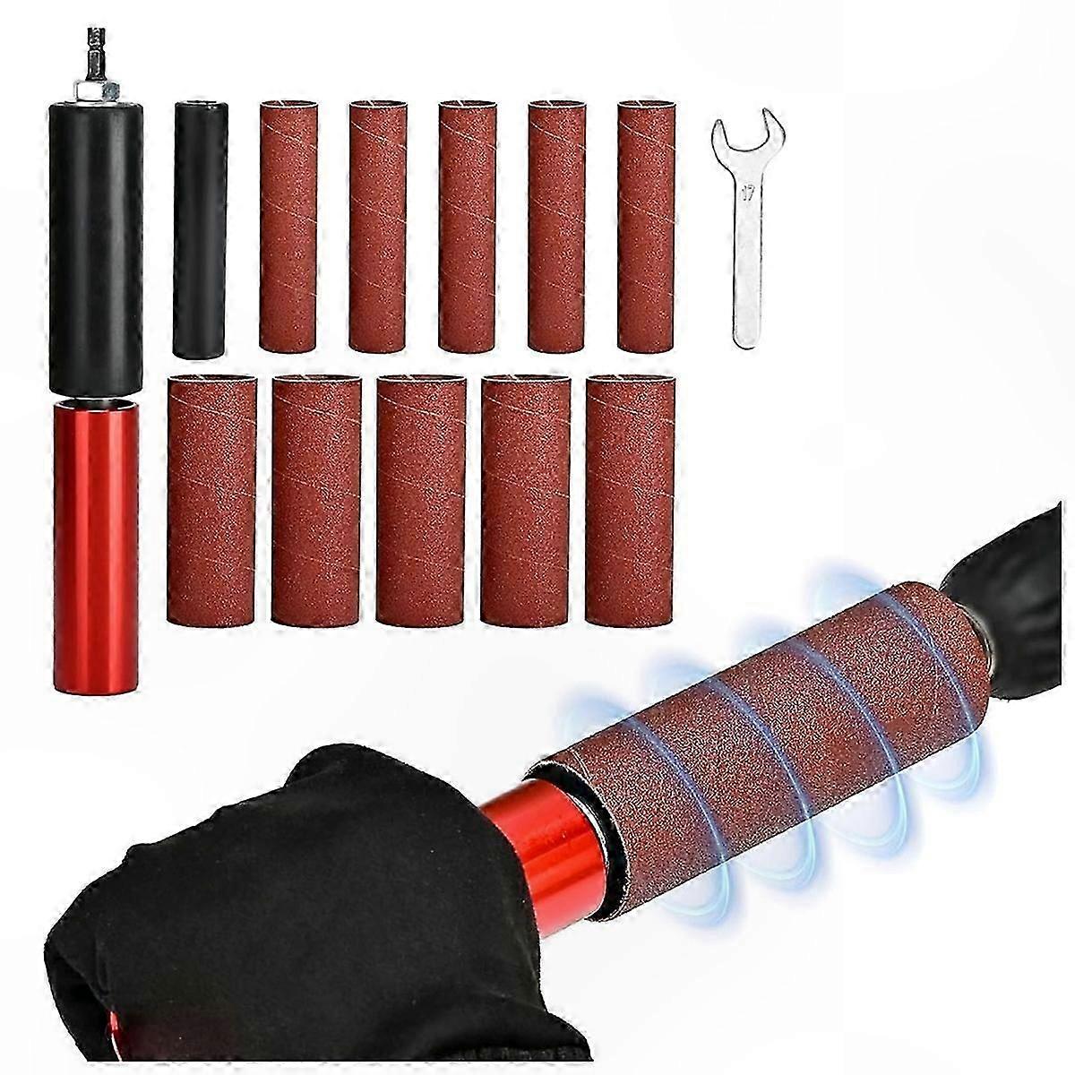 4.5x1.5 Inch Drill-Compatible Spindle Sander Adapter