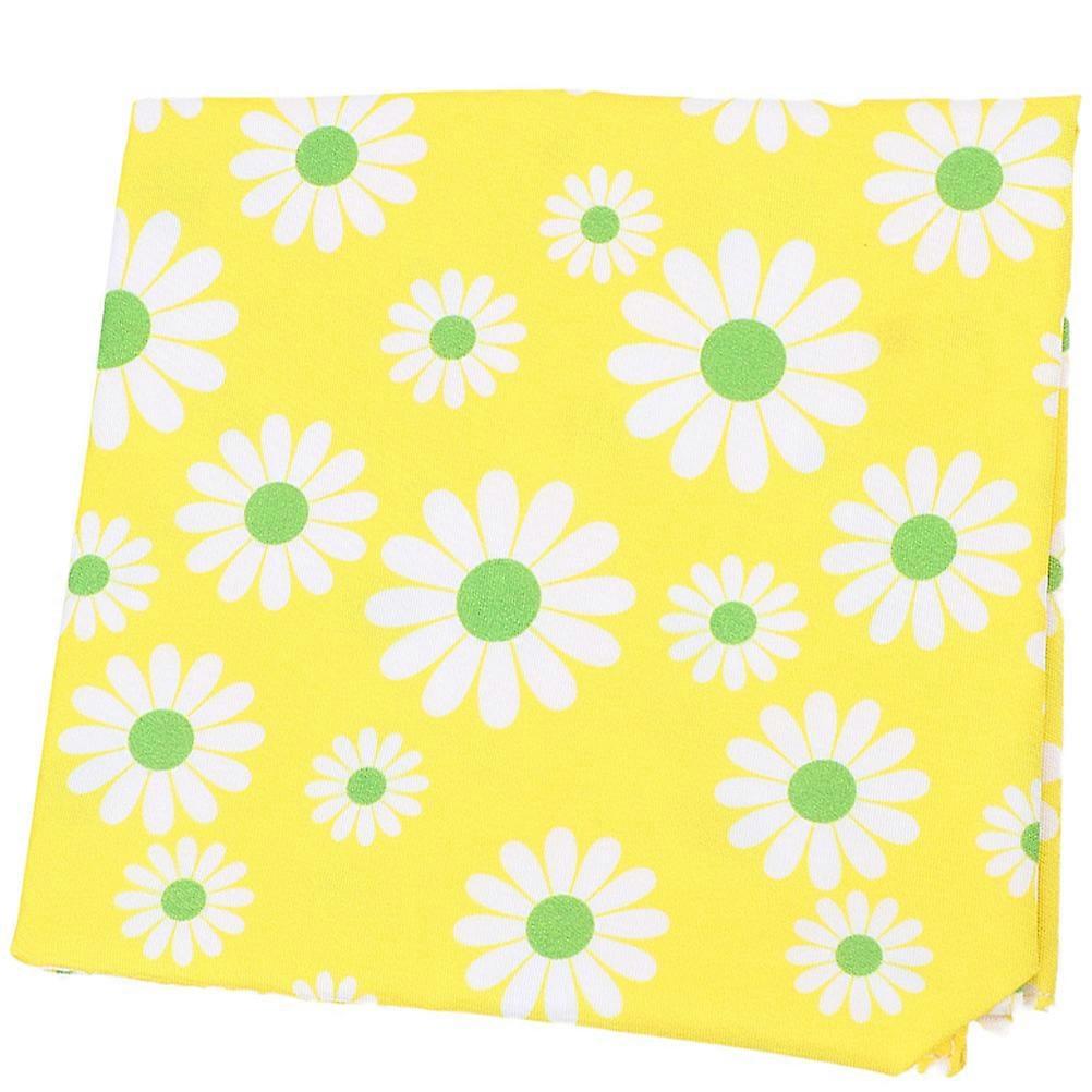Flower Dog Bandanas Dog Triangular Scarf Designed For Suitable For Festival And Holiday Wear With 1Set