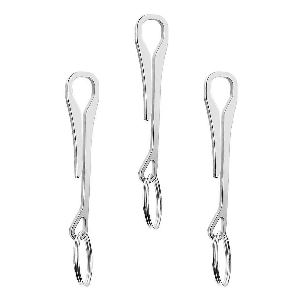 Metal Snap 3Pcs For General Users Stylish Quick Release Solution For Backpack Attachment And Daily Use