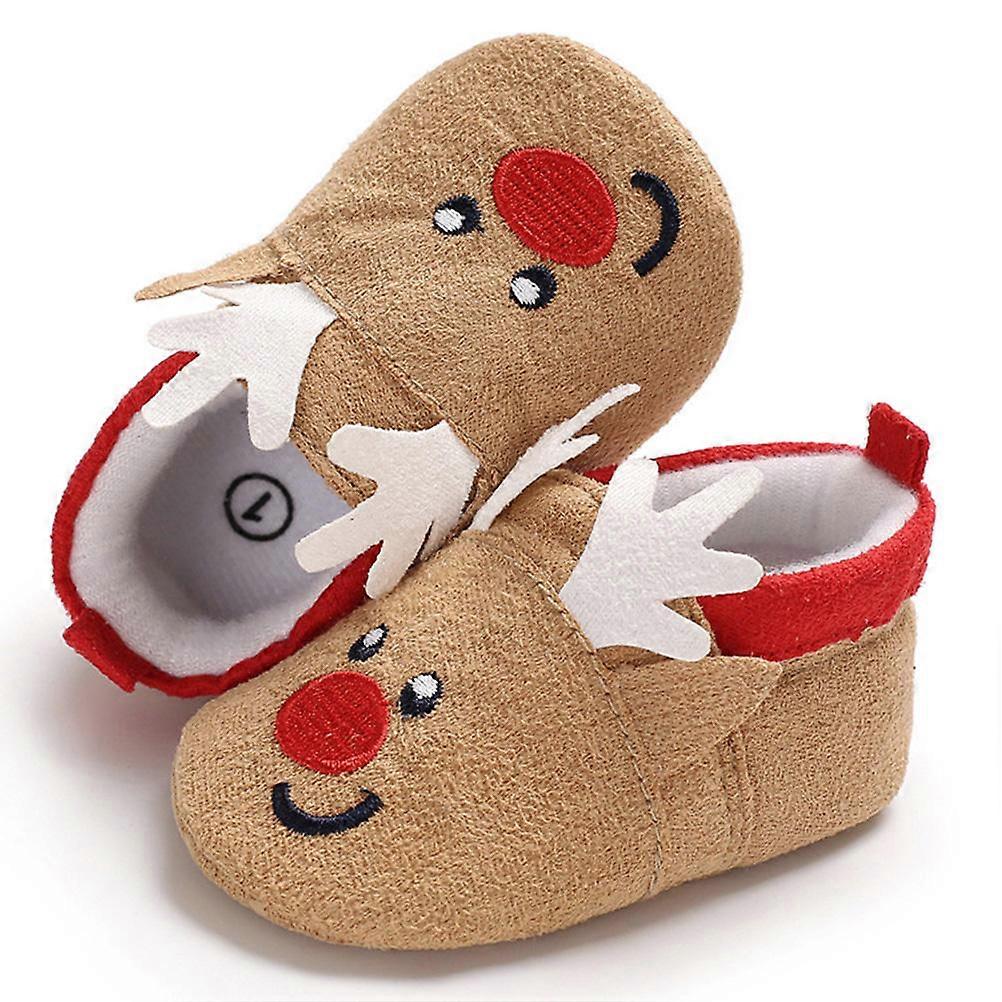Toddler Winter Shoes Breathable Cotton Prewalker Suitable For Infant Feet Size 20.5EU With Non-skid Function 1 Pair
