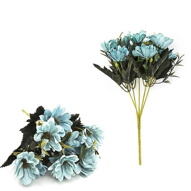 模拟 5 色人造花花束简洁花束情人节礼物