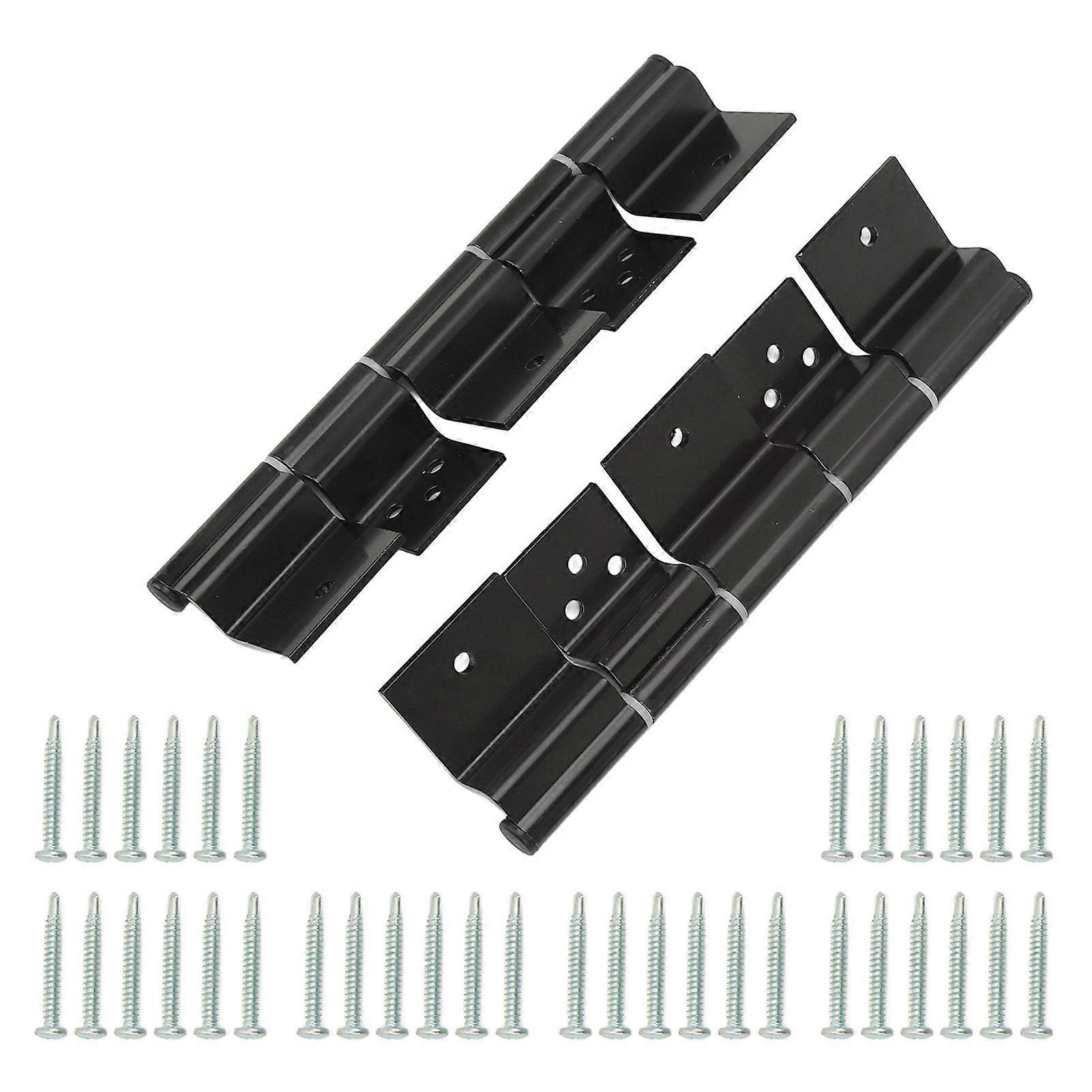 5 عجلة مقطورة باب المفصلي 2 قطعة معدن سهل التركيب