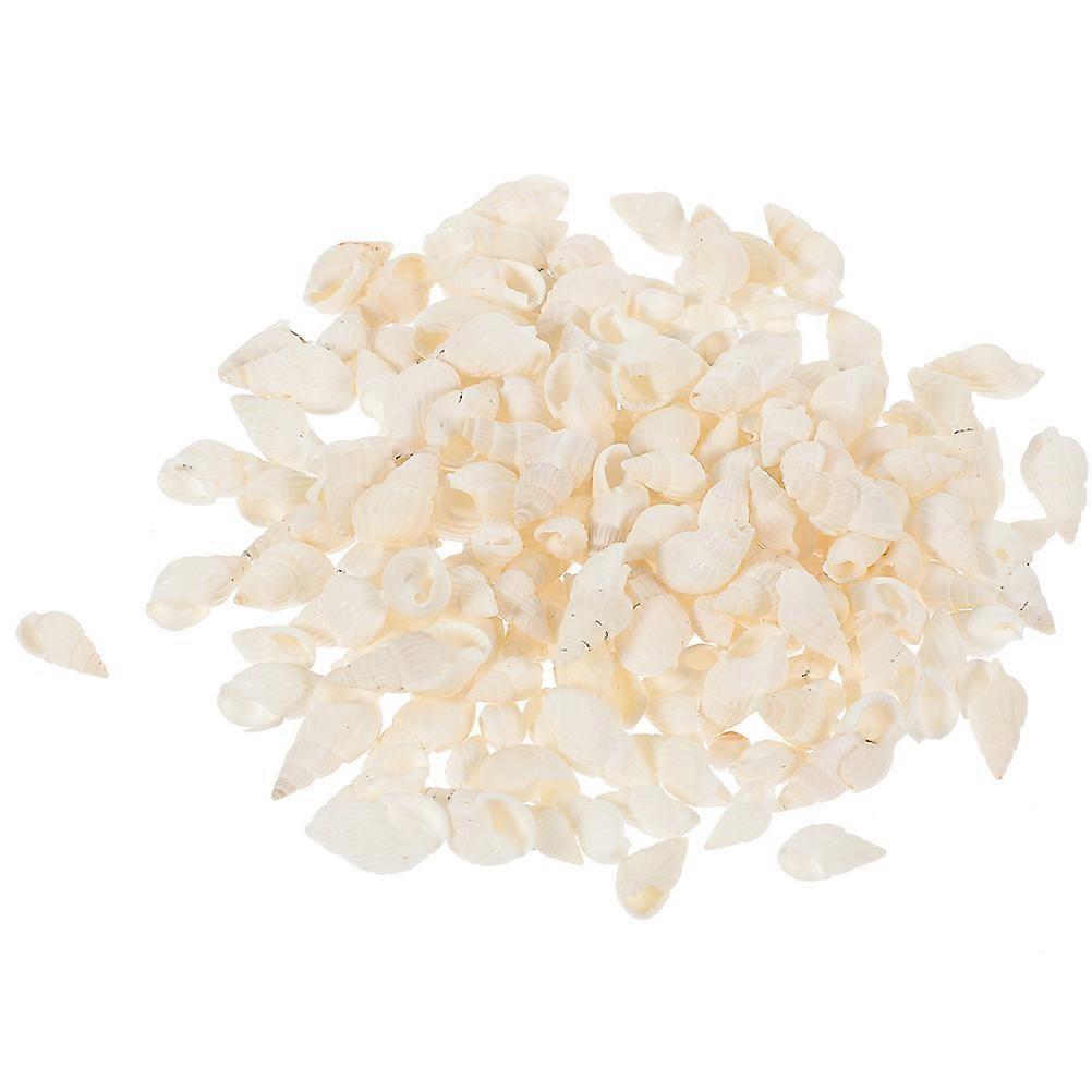 It looks like you're referring to a product listing for **"400pcs Natural Sea Shells For Aquarium Decor, Smooth Conch Crafts For Fish Tank, Jewelry