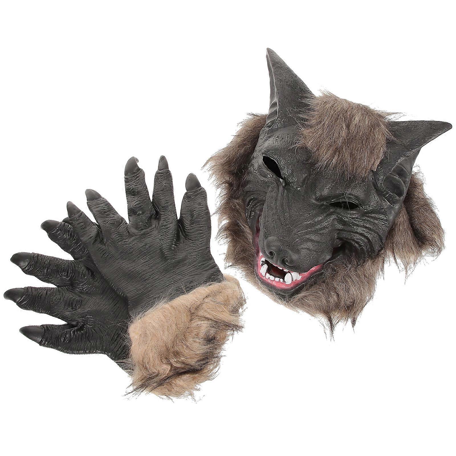 Wolf Mask for Carnival Celebrations, Unisex Costume Accessory