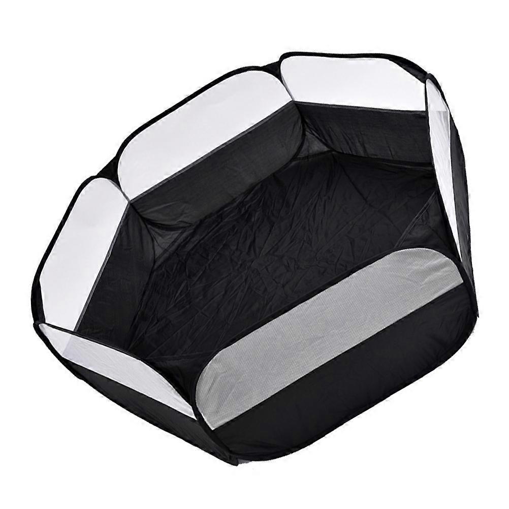 Small Pet Playpen Outdoor Play Fence 120X120X38CM Designed For Pets Anxiety Relief 1 Set