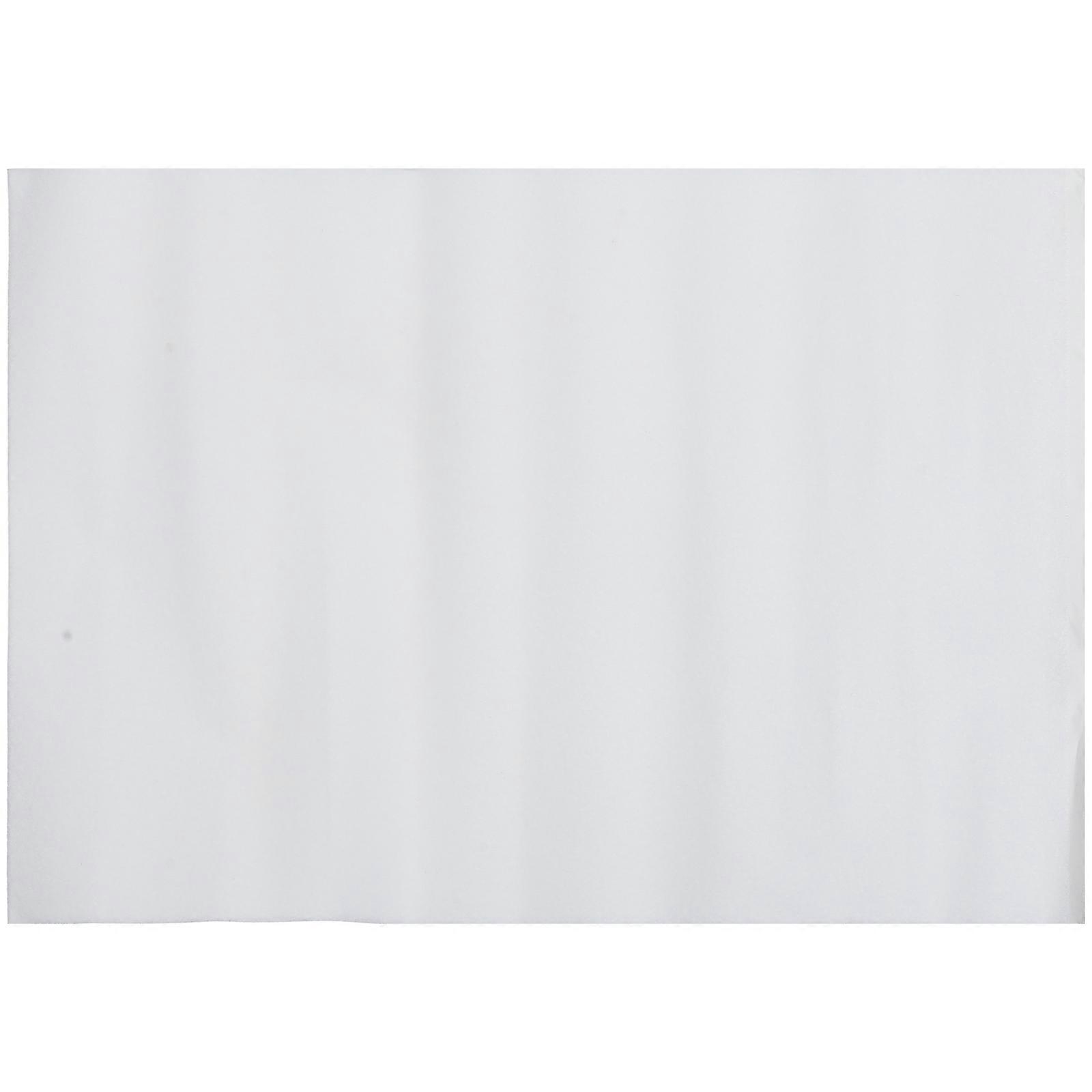 Plastic Snowfield Mat Model For DIY Enthusiasts 50X35CM White Rectangle Micro-Landscape 1Set