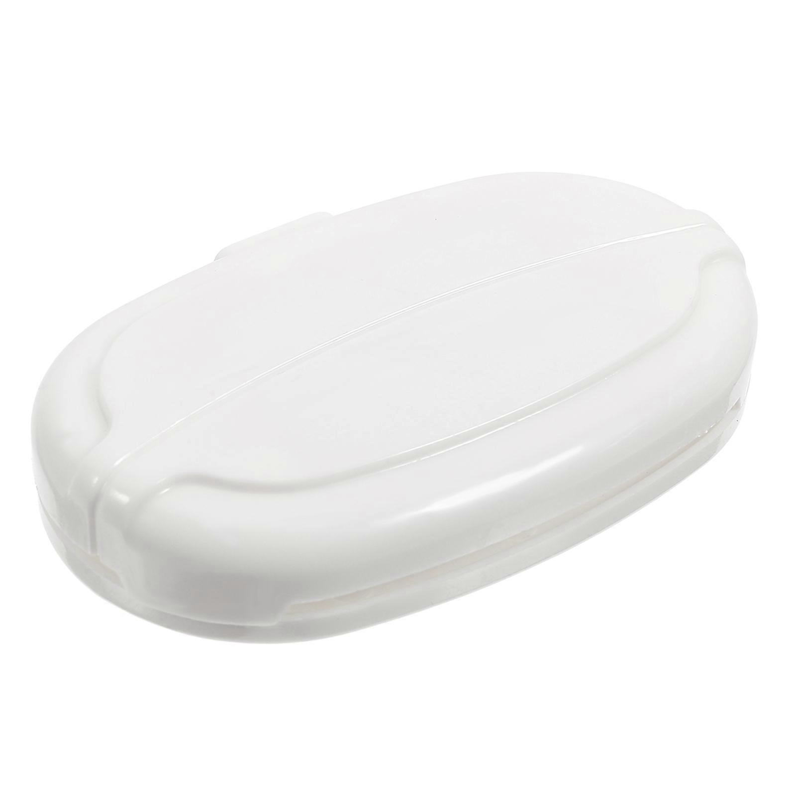 Double Temperature Control Electrical Junction Box for Heated Blankets Easy Installation Outdoor Use White Plastic