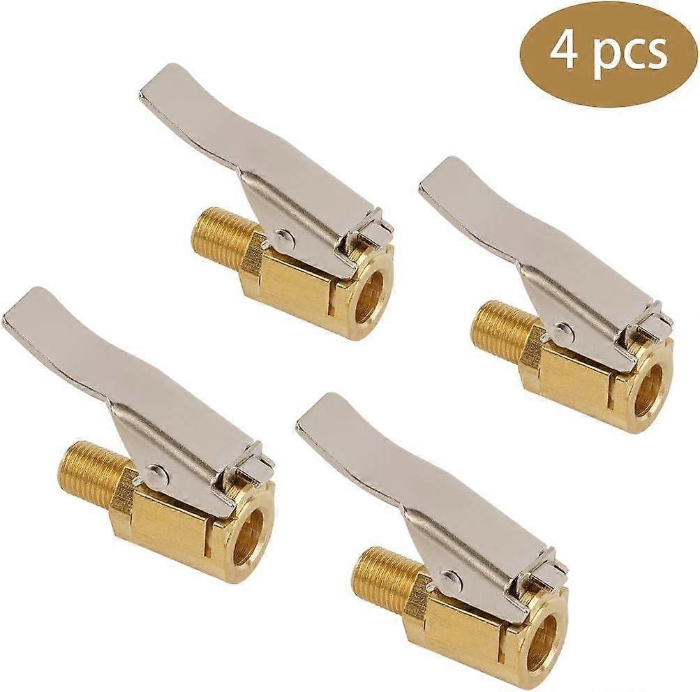 Piece 8mm Car Tire Valve Adapter, Air Chuck Inflator Pump Valve Clip Clamp Connector Adapter, Fittin HG
