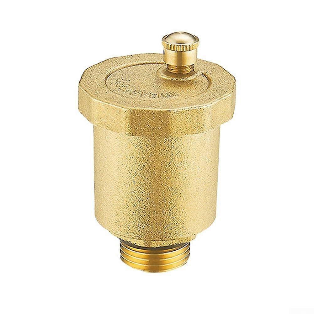 Standard 1/2 Inch Brass Automatic Exhaust Control Valve for Solar Heating Solutions 3/4 Inch Compatibility
