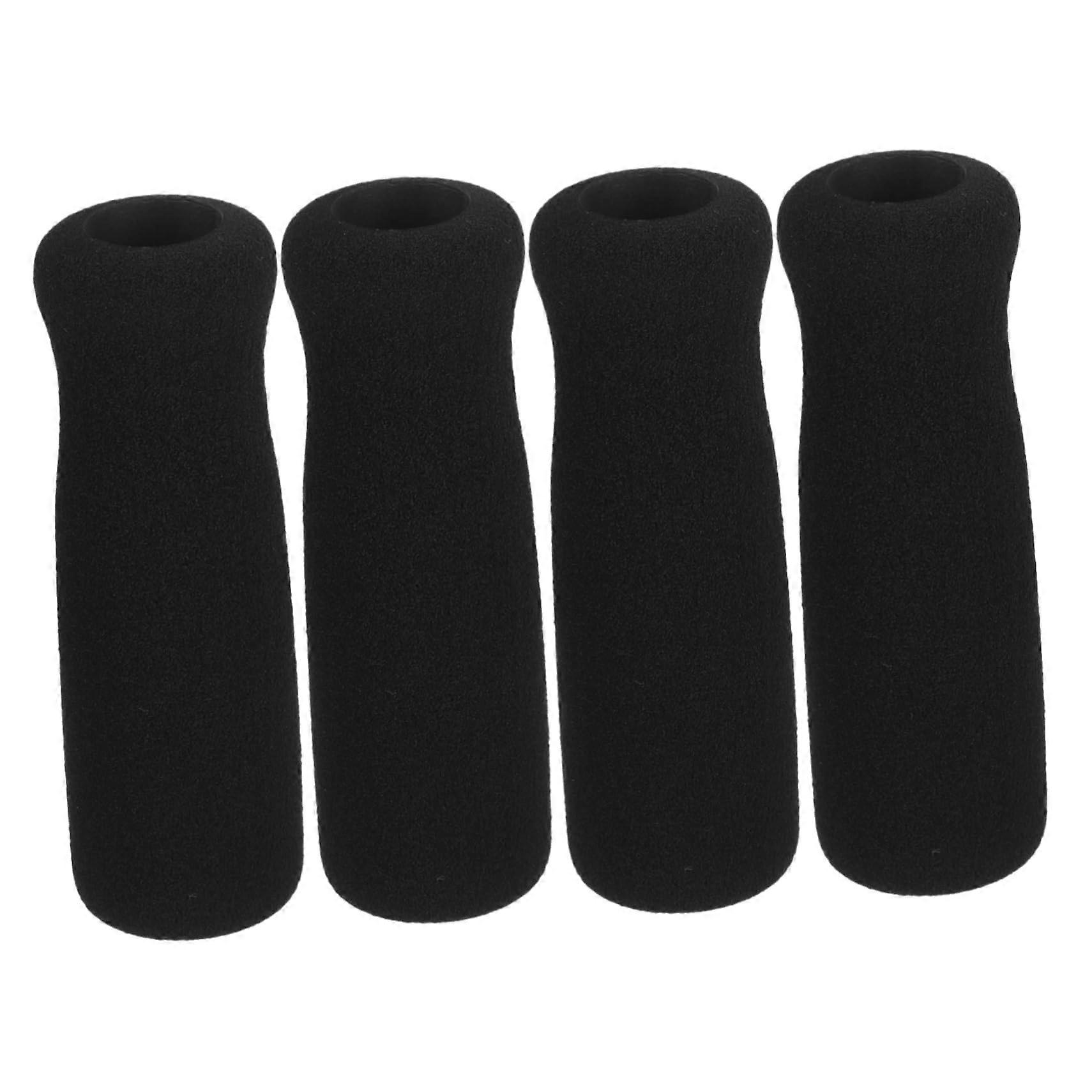 Cane Grip Pads Foam Non-Slip Cushions Comfortable Handles For Mobility Aids Standard Canes & Shopping Carts 4 Pcs