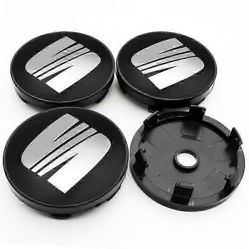 4pcs 56mm 60mm Car Wheel Center Hub Cap Rim Cover Emblem prickle Accessories For Seat Ibiza 6j 6l Fr Ateca Altea Xl Leon 2