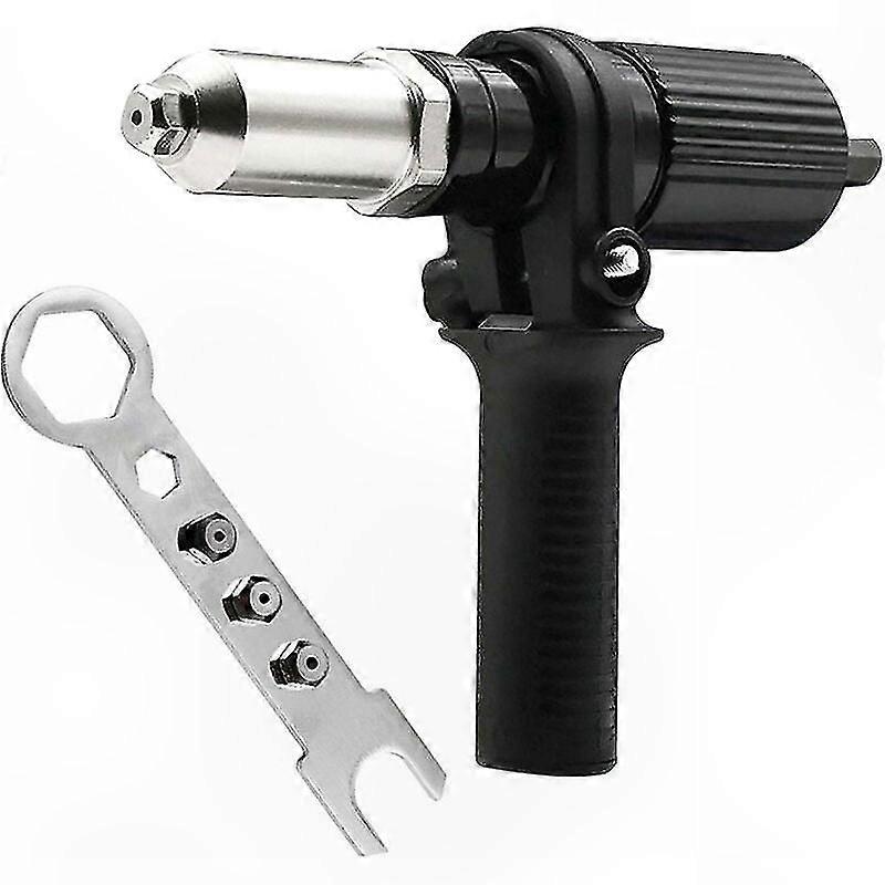 Adapter for Cordless Screwdriver - Rivet Gun Head Connector for Professional Riveting Tools