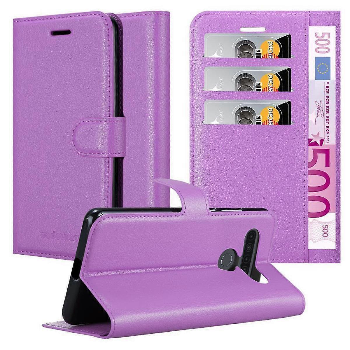 LG K41S Case - Protective Case with Card Slots and Stand Function