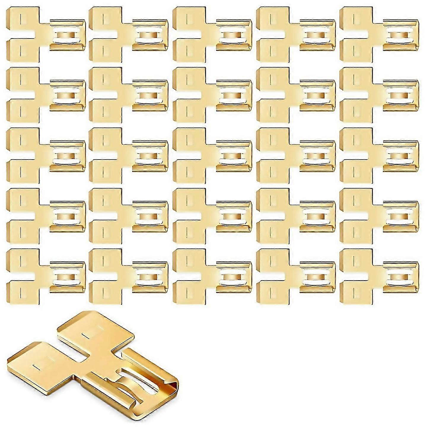 For Double Back Spade Connector Quick Disconnect Electrical Adapter