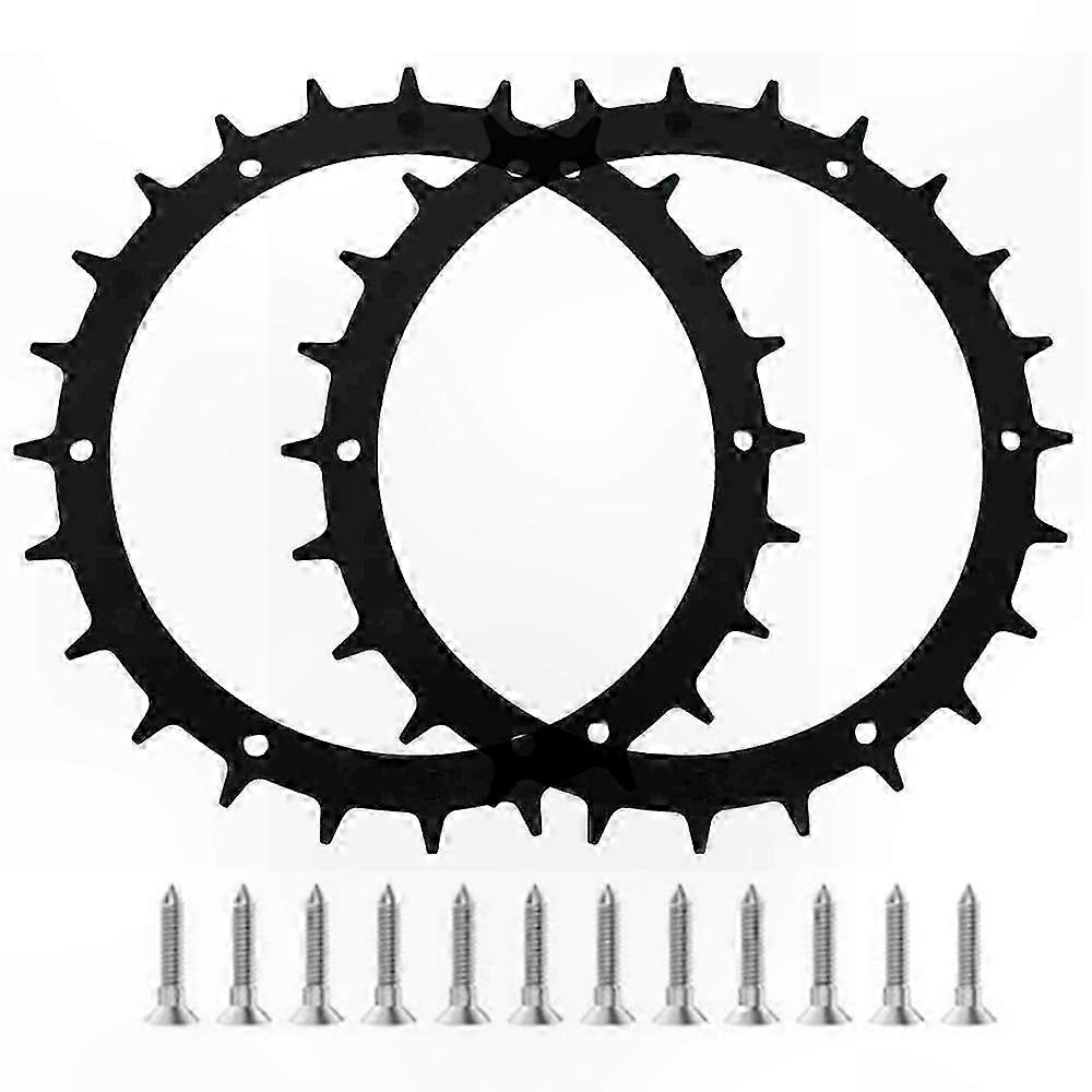 Lawn Mower Spikes and Self-Tapping Screws for Robotic Models (2 RSWB-01 +12)