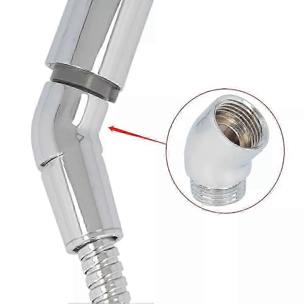 G1/2 Shower Head Angle Adapter Connector Replacement for Handheld Shower