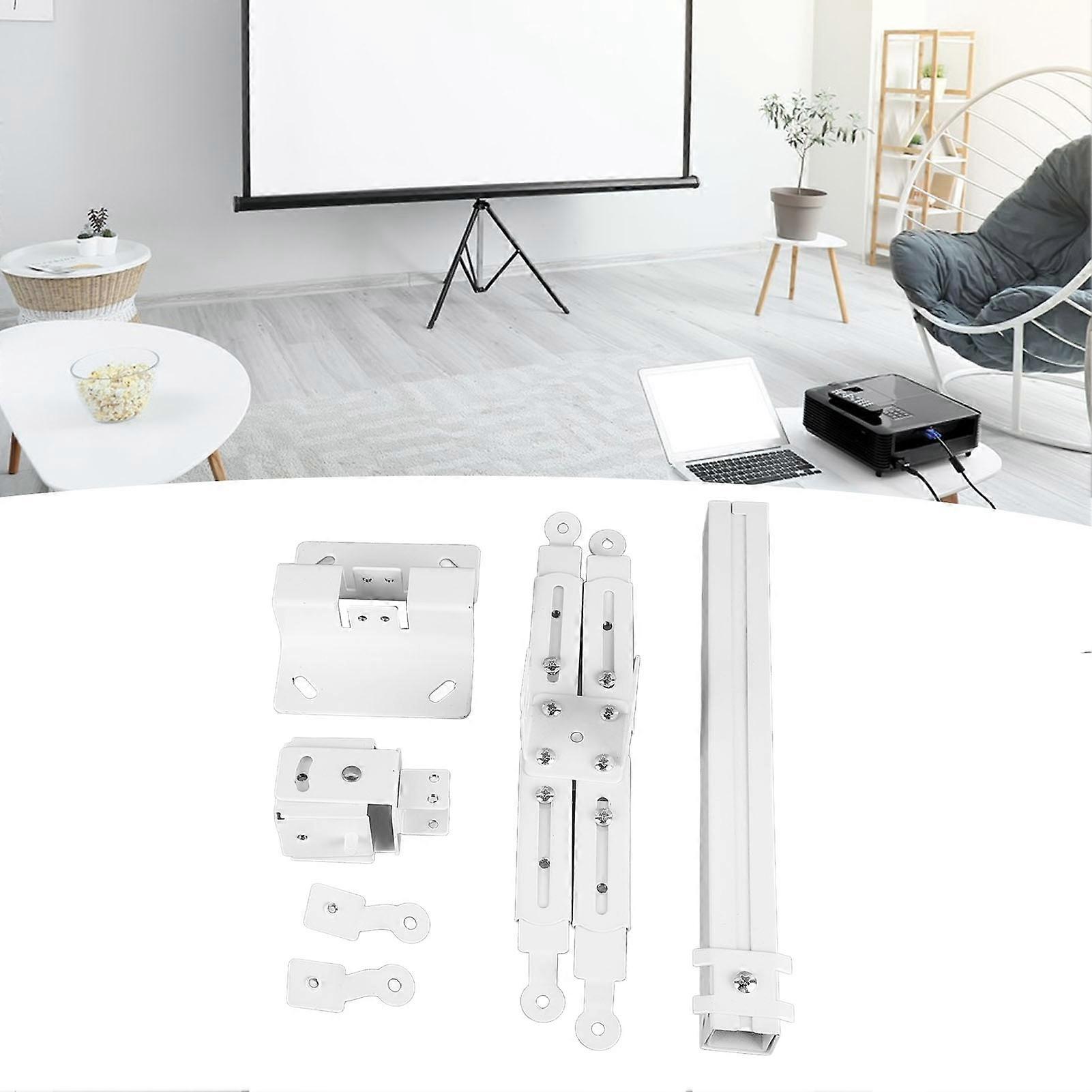 Adjustable Ceiling Projector Mount 43-65cm Iron Rust-Proof Wall Mount