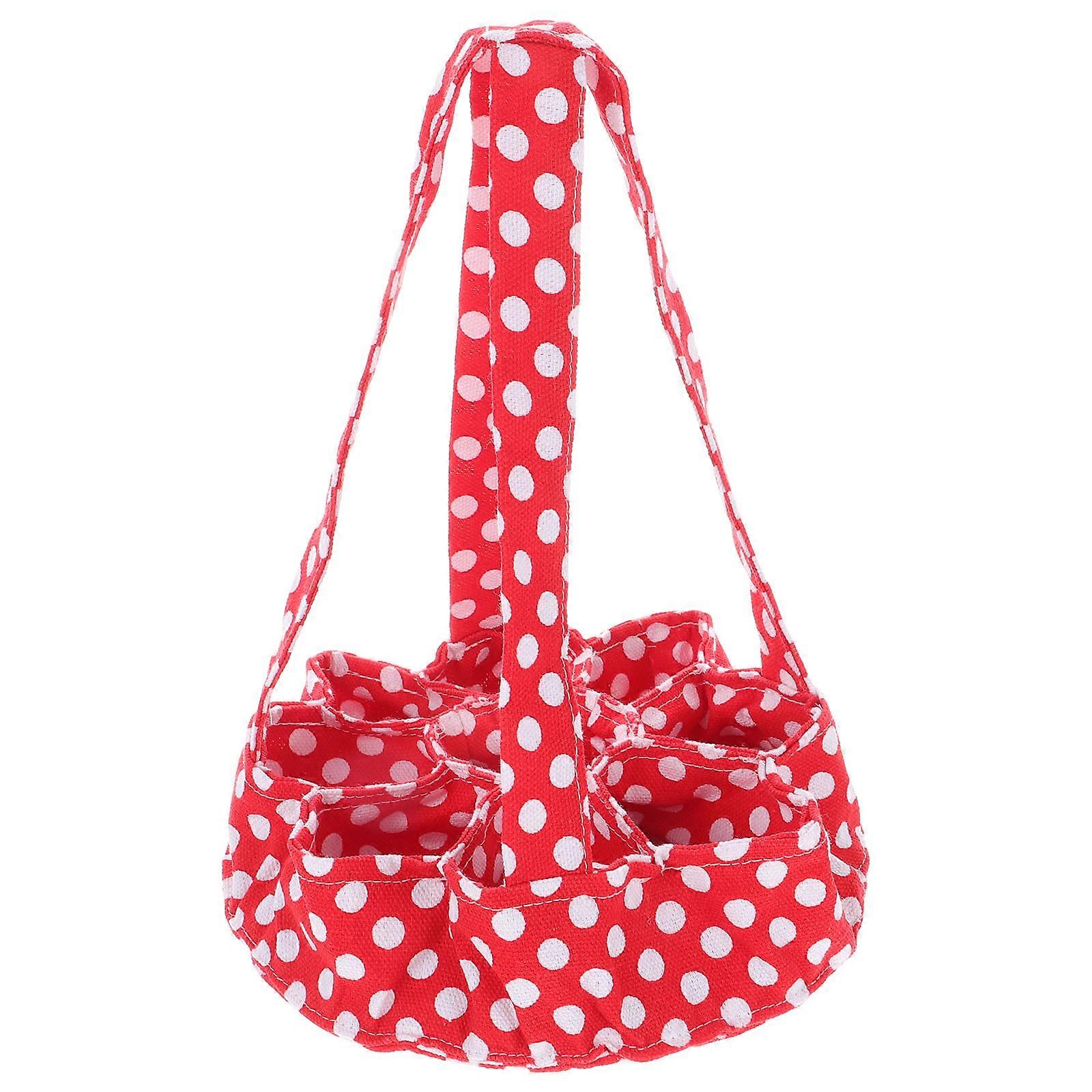 Egg Collecting Basket for Chickens Large Capacity Fabric Egg Storage Bag