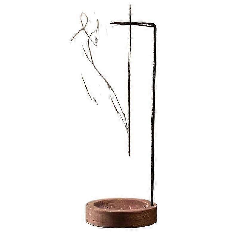 Indoor incense holder base stand for line burners